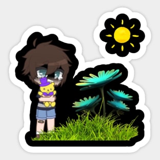 New kids fashion illustration style Sticker